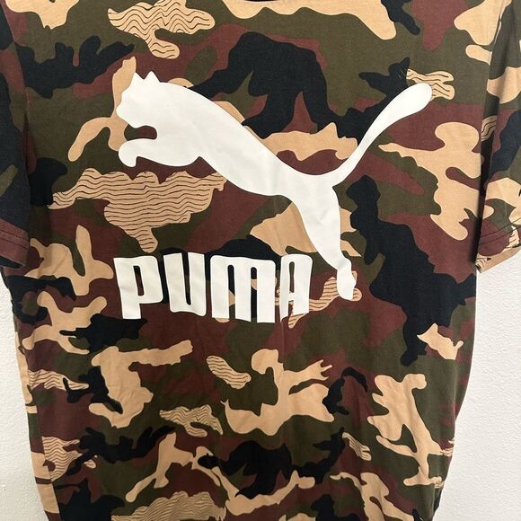 Men’s Camo Puma TShirt - Picture 3 of 6